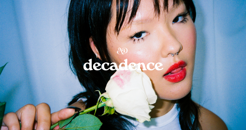 Cover- Girl with flower and new lip shade